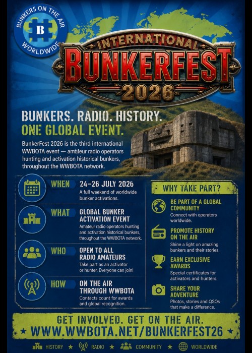 Flyer WWBOTA Bunkerfest 2026